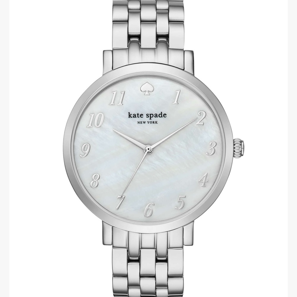 Kate Spade Monterey mother of pearl dial stainless steel watch - Picture 14 of 16